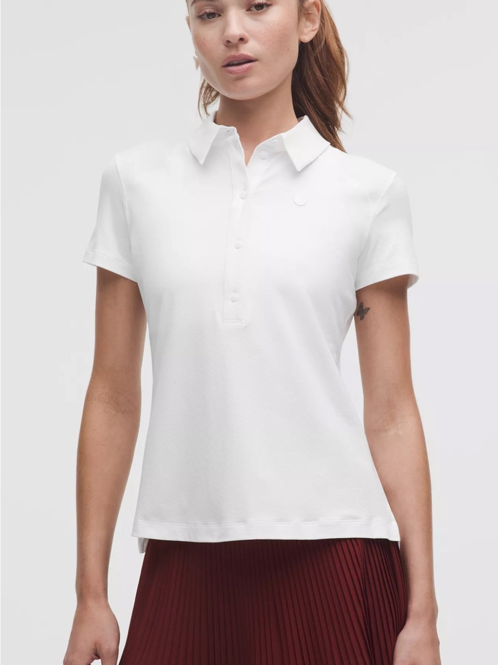 Lululemon Quick-Dry Short-Sleeve Polo Shirt